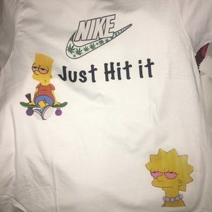 Custom Tee! “Just Hit It” If you want to change it up a little bit I can do that